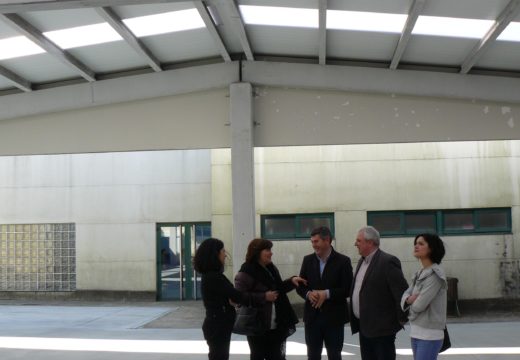 A Xunta investiu preto de 80.000 euros na construción dun patio cuberto e unha soleira no CPI Cernadas de Castro